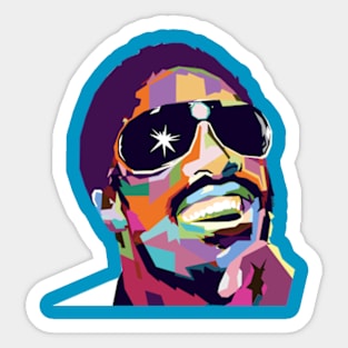 Stevie wonder WpapArt Sticker